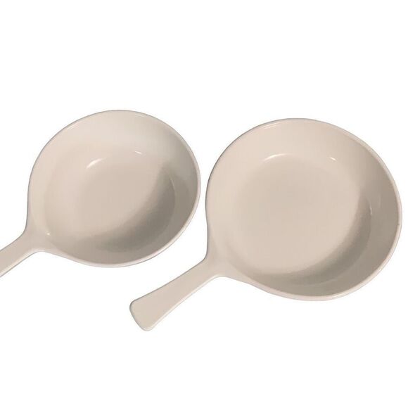 Set of 2 Vintage La Sauge 1 pint and 6.5”Corningware baking dishes Cover handles - Picture 4 of 6